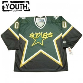 Dallas Stars tröja Customized CCM Throwback Authentic - NHL Tröjor Barn